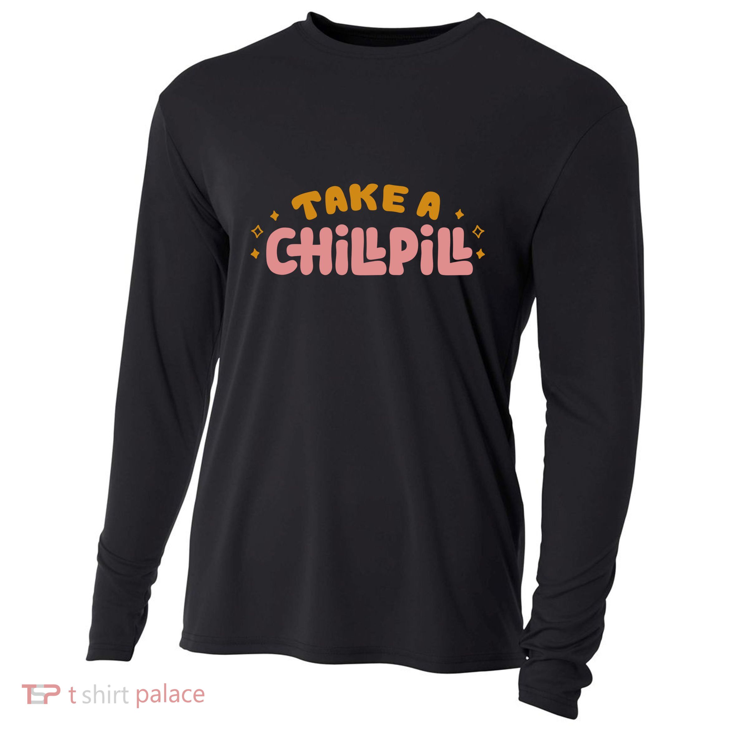 Take A Chill Pill Cooling Performance Long Sleeve Crew