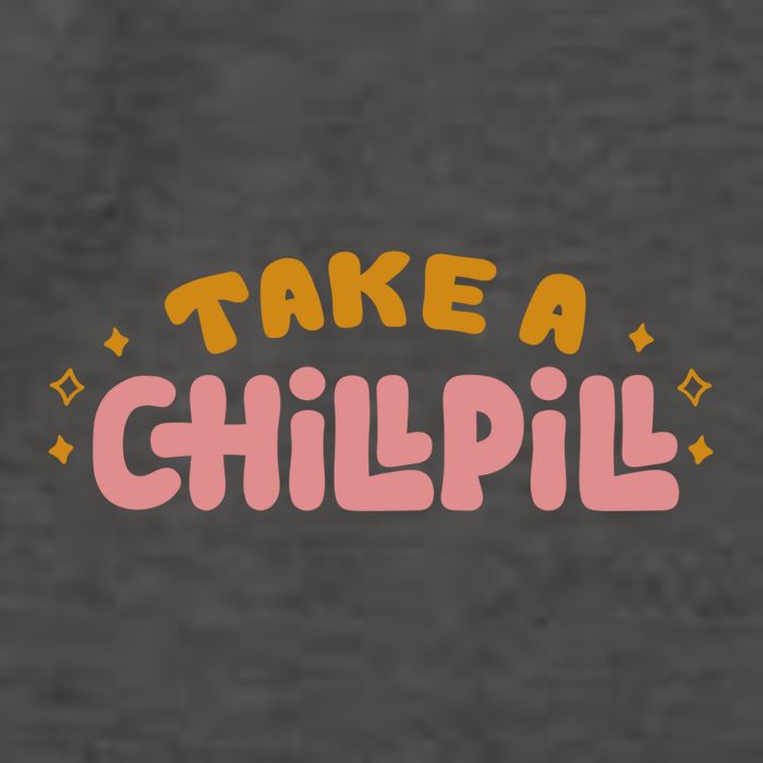 Take A Chill Pill Vector Backpack