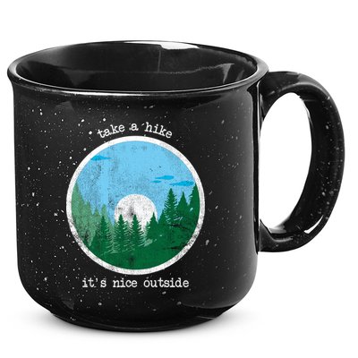 Take A Hike It's Nice Outside 15oz Campfire Ceramic Mug