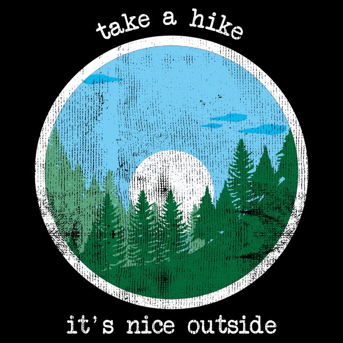 Take A Hike It's Nice Outside Wool Snapback Cap