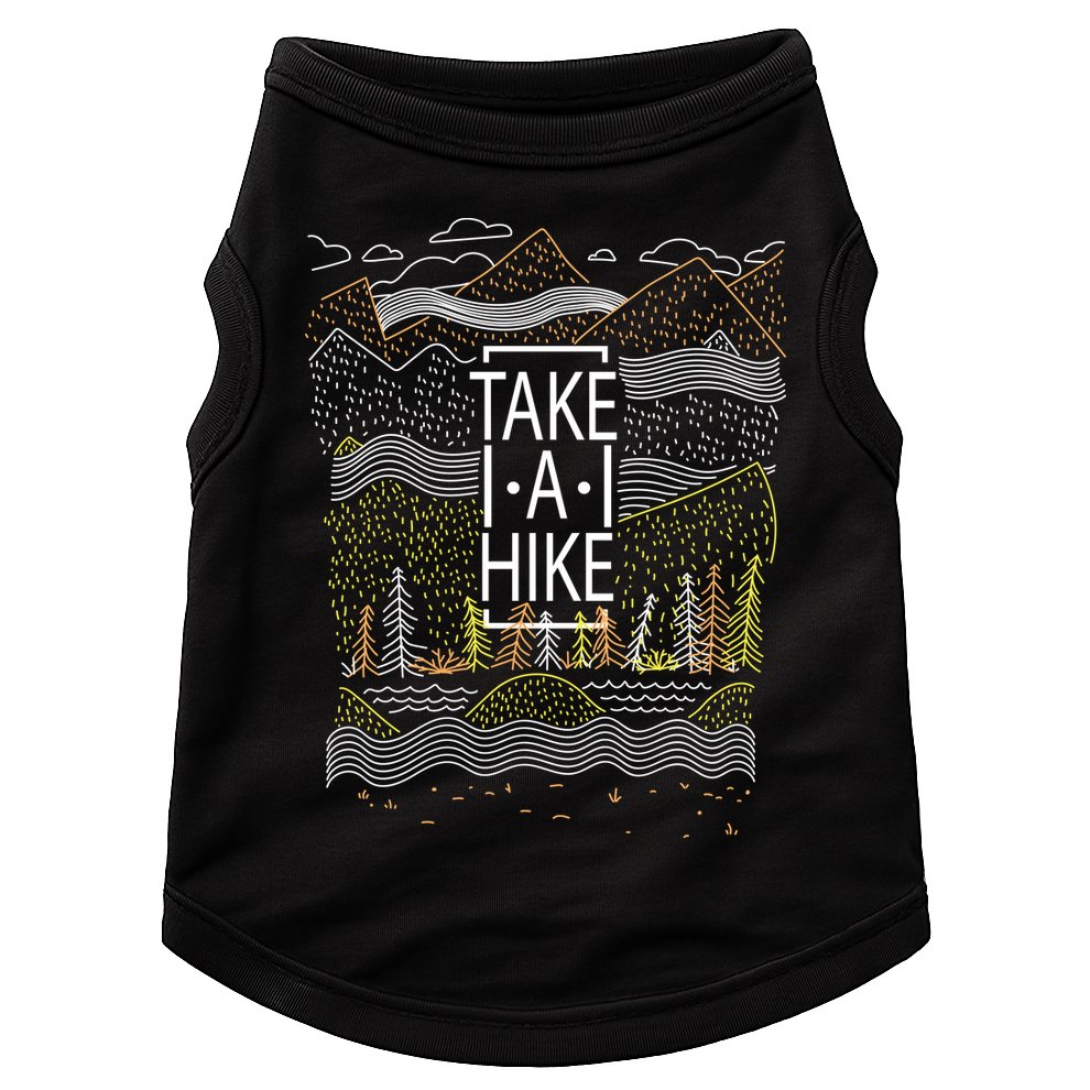 Take A Hike Outdoor Hiking And Camping Doggie Tank