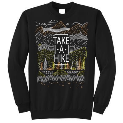 Take A Hike Outdoor Hiking And Camping Sweatshirt