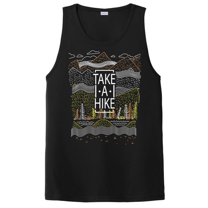 Take A Hike Outdoor Hiking And Camping PosiCharge Competitor Tank