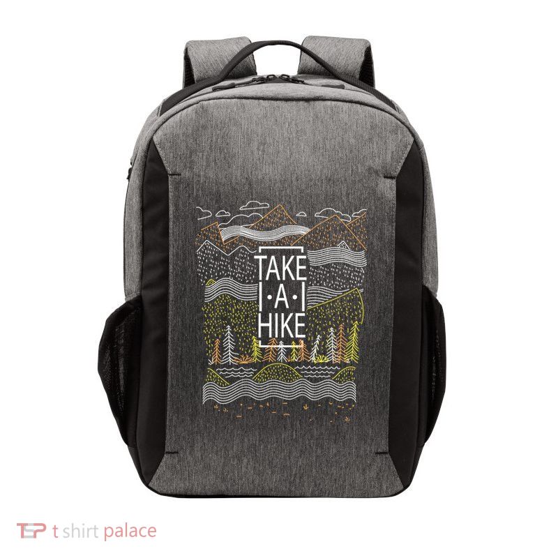 Take A Hike Outdoor Hiking And Camping Vector Backpack