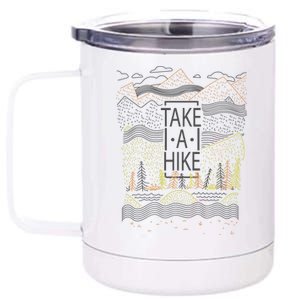 Take A Hike Outdoor Hiking And Camping 12 oz Stainless Steel Tumbler Cup