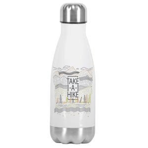 Take A Hike Outdoor Hiking And Camping Stainless Steel Insulated Water Bottle