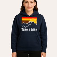 Take A Hike Sunset Funny Hiking Hoodie