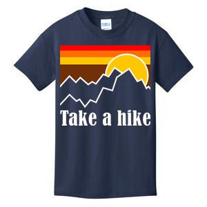 Take A Hike Sunset Funny Hiking Kids T-Shirt