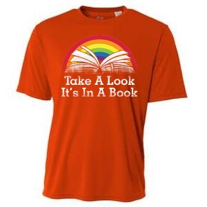 Take A Look, It's In A Book Cooling Performance Crew T-Shirt