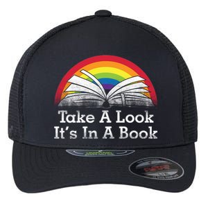 Take A Look, It's In A Book Flexfit Unipanel Trucker Cap