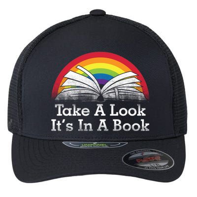 Take A Look, It's In A Book Flexfit Unipanel Trucker Cap