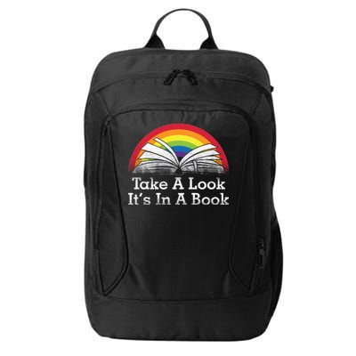 Take A Look, It's In A Book City Backpack