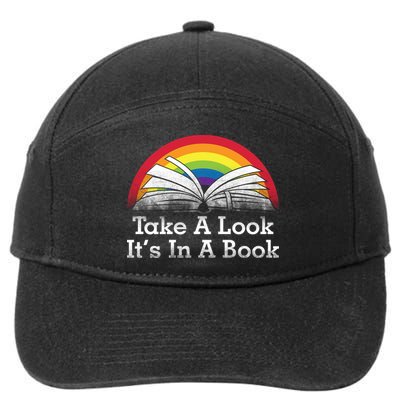 Take A Look, It's In A Book 7-Panel Snapback Hat