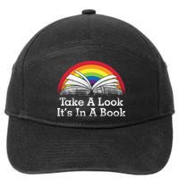 Take A Look, It's In A Book 7-Panel Snapback Hat