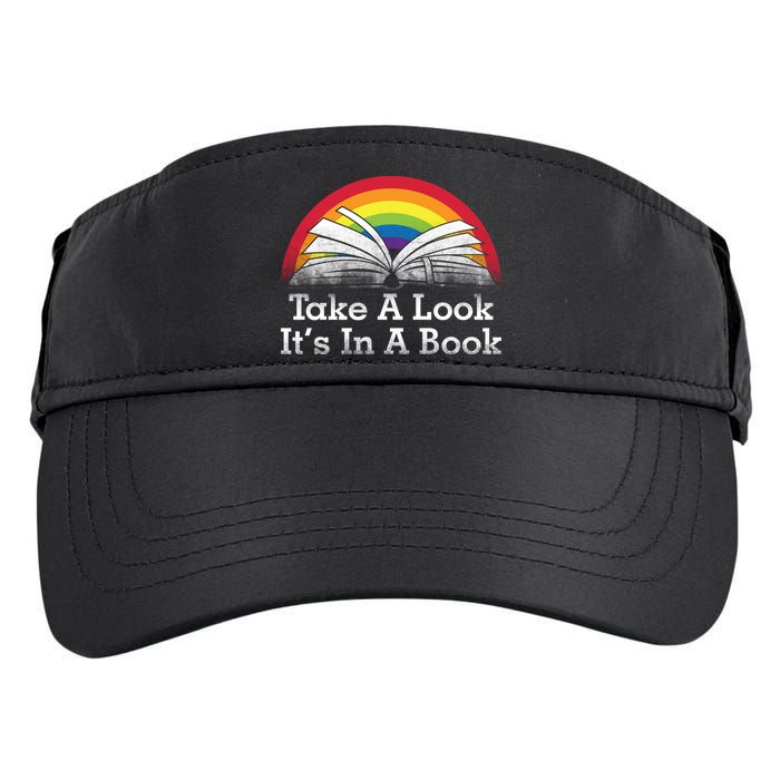 Take A Look, It's In A Book Adult Drive Performance Visor
