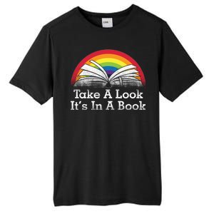 Take A Look, It's In A Book Tall Fusion ChromaSoft Performance T-Shirt