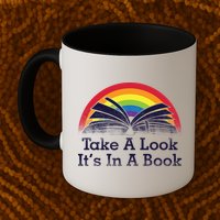 Take A Look, It's In A Book Mug