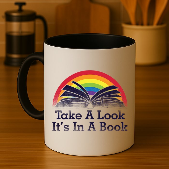 Take A Look, It's In A Book Mug
