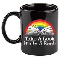 Take A Look, It's In A Book 11oz C Handle Ceramic Mug