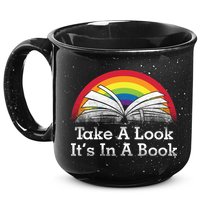 Take A Look, It's In A Book 15oz Campfire Ceramic Mug
