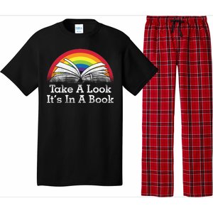 Take A Look, It's In A Book Pajama Set