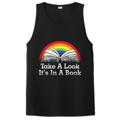 Take A Look, It's In A Book PosiCharge Competitor Tank