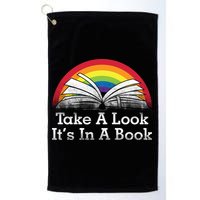 Take A Look, It's In A Book Golf Towel