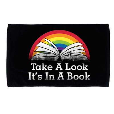 Take A Look, It's In A Book Microfiber Hand Towel