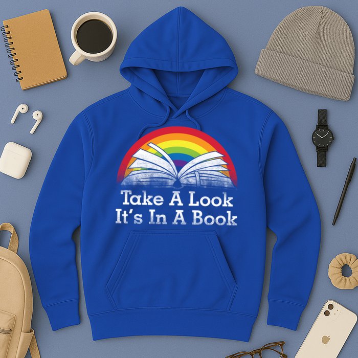 Take A Look, It's In A Book Hoodie
