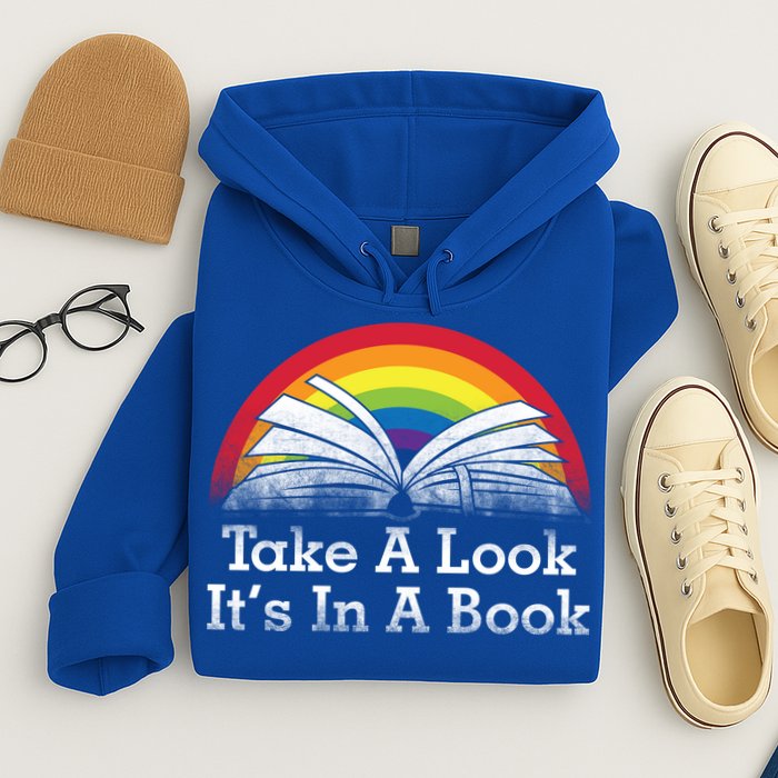 Take A Look, It's In A Book Hoodie