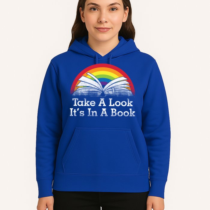 Take A Look, It's In A Book Hoodie