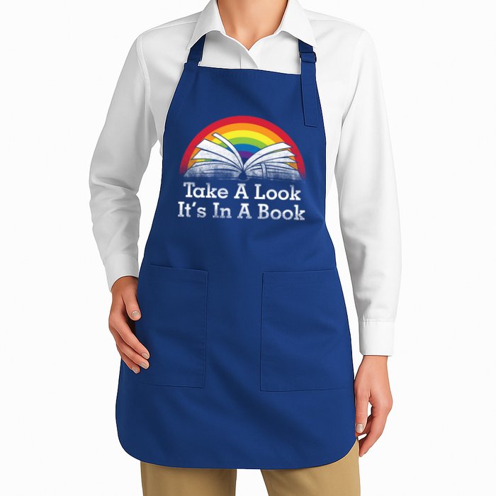 Take A Look, It's In A Book Apron
