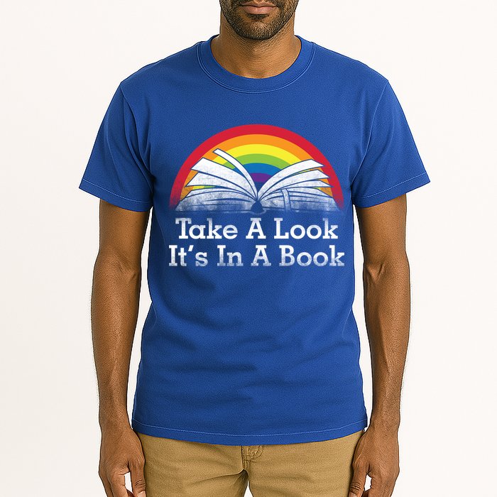 Take A Look, It's In A Book Tall T-Shirt