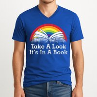 Take A Look, It's In A Book V-Neck T-Shirt