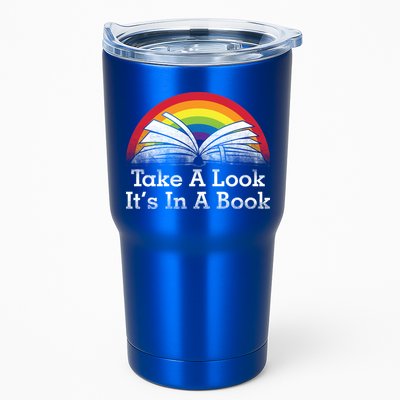 Take A Look, It's In A Book Tumbler