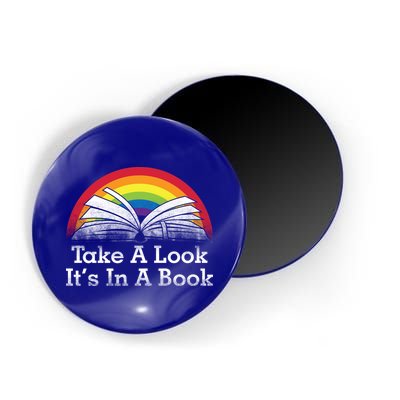 Take A Look, It's In A Book Magnet