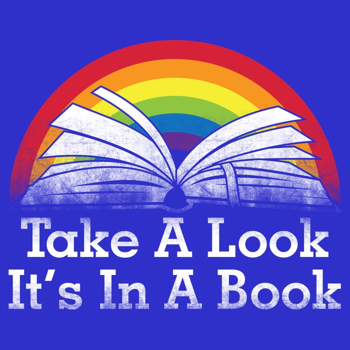 Take A Look, It's In A Book Premium T-Shirt