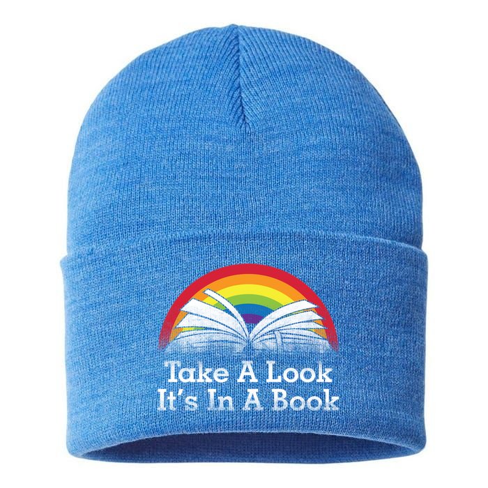 Take A Look, It's In A Book Sustainable Knit Beanie