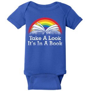 Take A Look, It's In A Book Baby Bodysuit