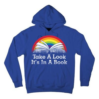 Take A Look, It's In A Book Tall Hoodie