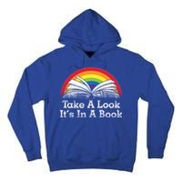 Take A Look, It's In A Book Tall Hoodie