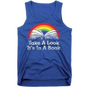 Take A Look, It's In A Book Tank Top