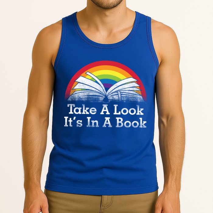 Take A Look, It's In A Book Tank Top