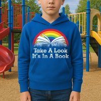 Take A Look, It's In A Book Kids Hoodie