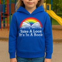 Take A Look, It's In A Book Kids Hoodie
