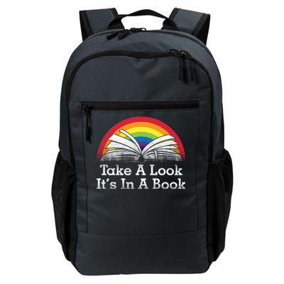 Take A Look, It's In A Book Daily Commute Backpack