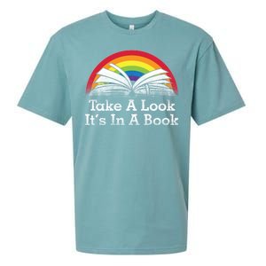 Take A Look, It's In A Book Sueded Cloud Jersey T-Shirt