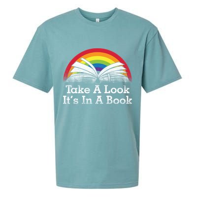 Take A Look, It's In A Book Sueded Cloud Jersey T-Shirt