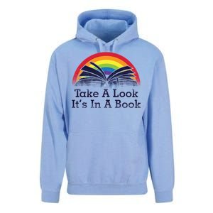 Take A Look, It's In A Book Unisex Surf Hoodie