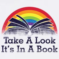 Take A Look, It's In A Book Garment-Dyed Sweatshirt